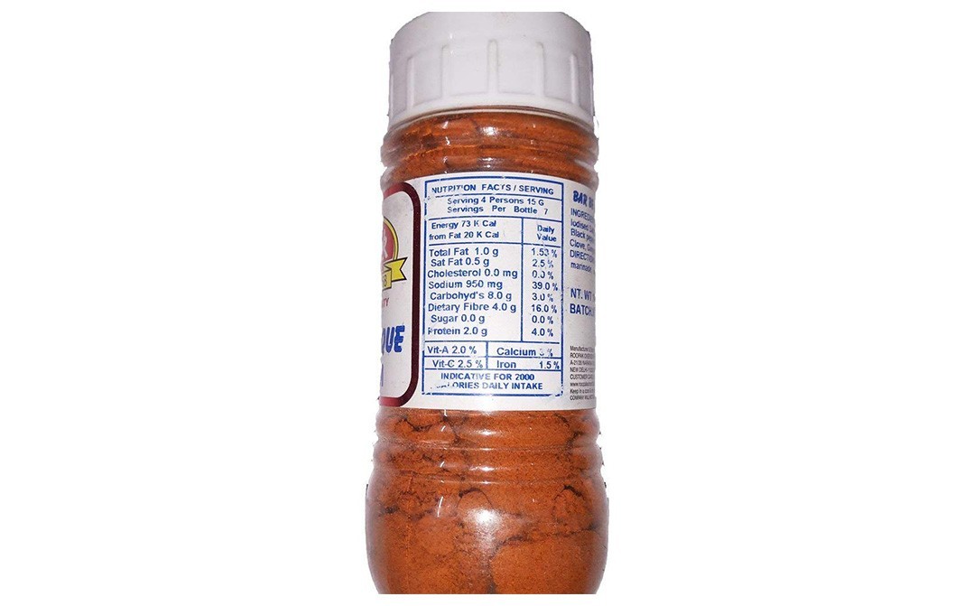 Roopak Bar Be Que Masala    Glass Bottle  100 grams